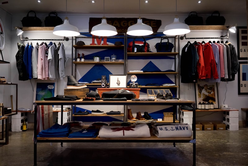Illustrative photo of a fashion boutique