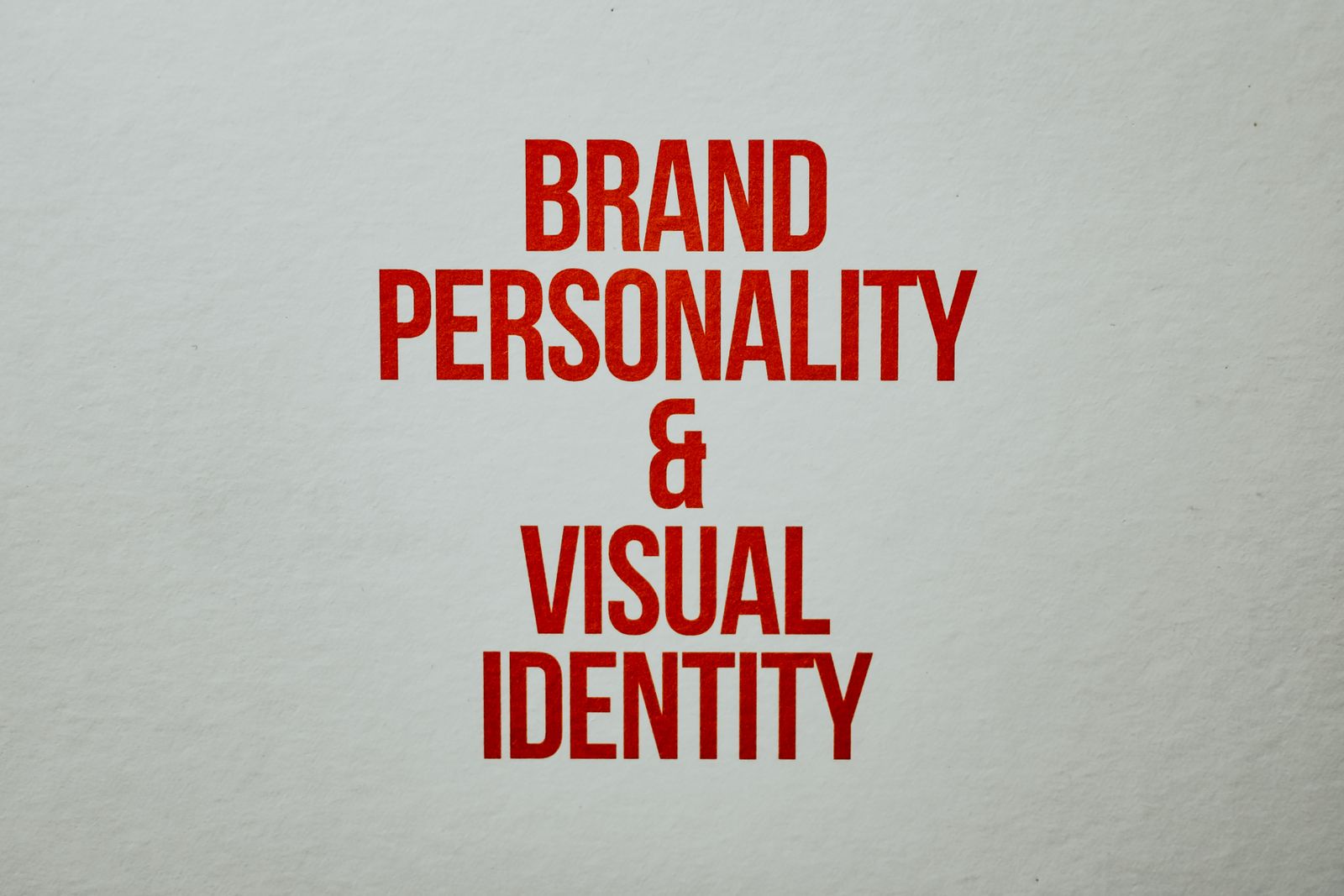 Illustrative photo of a marketing slogan on paper