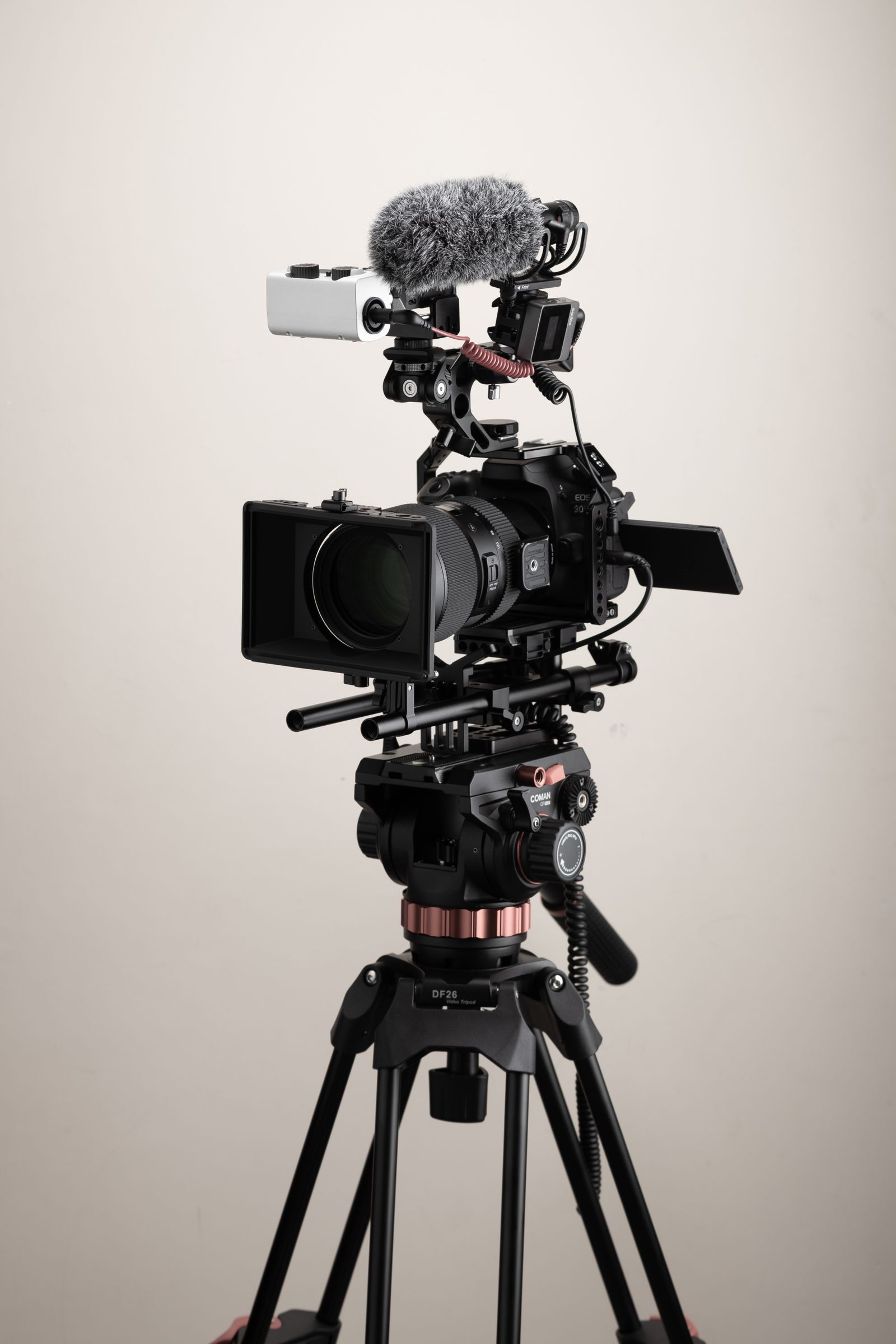 Illustrative photo of a broadcasting movie camera